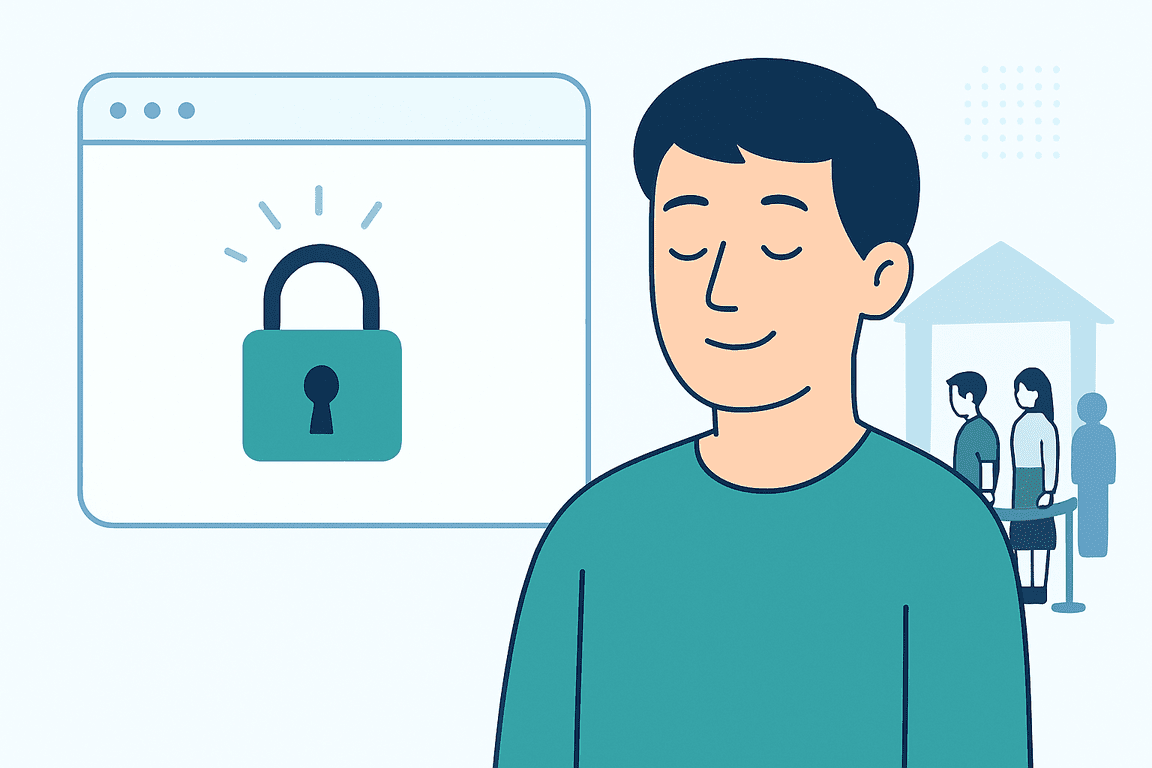 휴면계좌 보호 일러스트